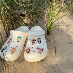 One Piece Anime Croc Charms